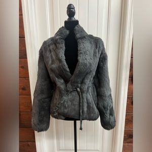 Vintage Rabbit Fur Jacket